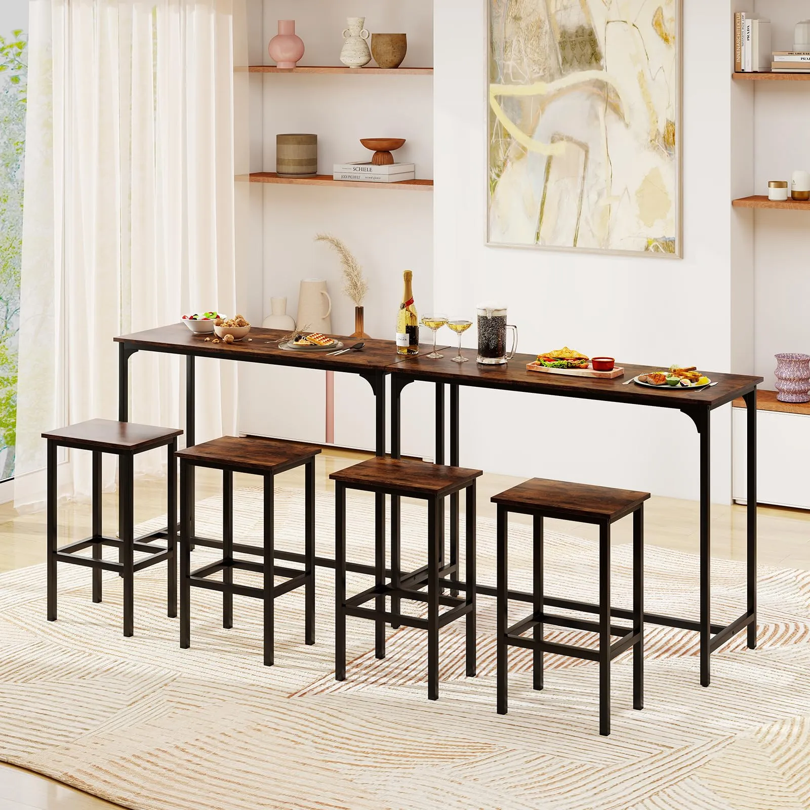 Giantex 47.5" Dining Table Set