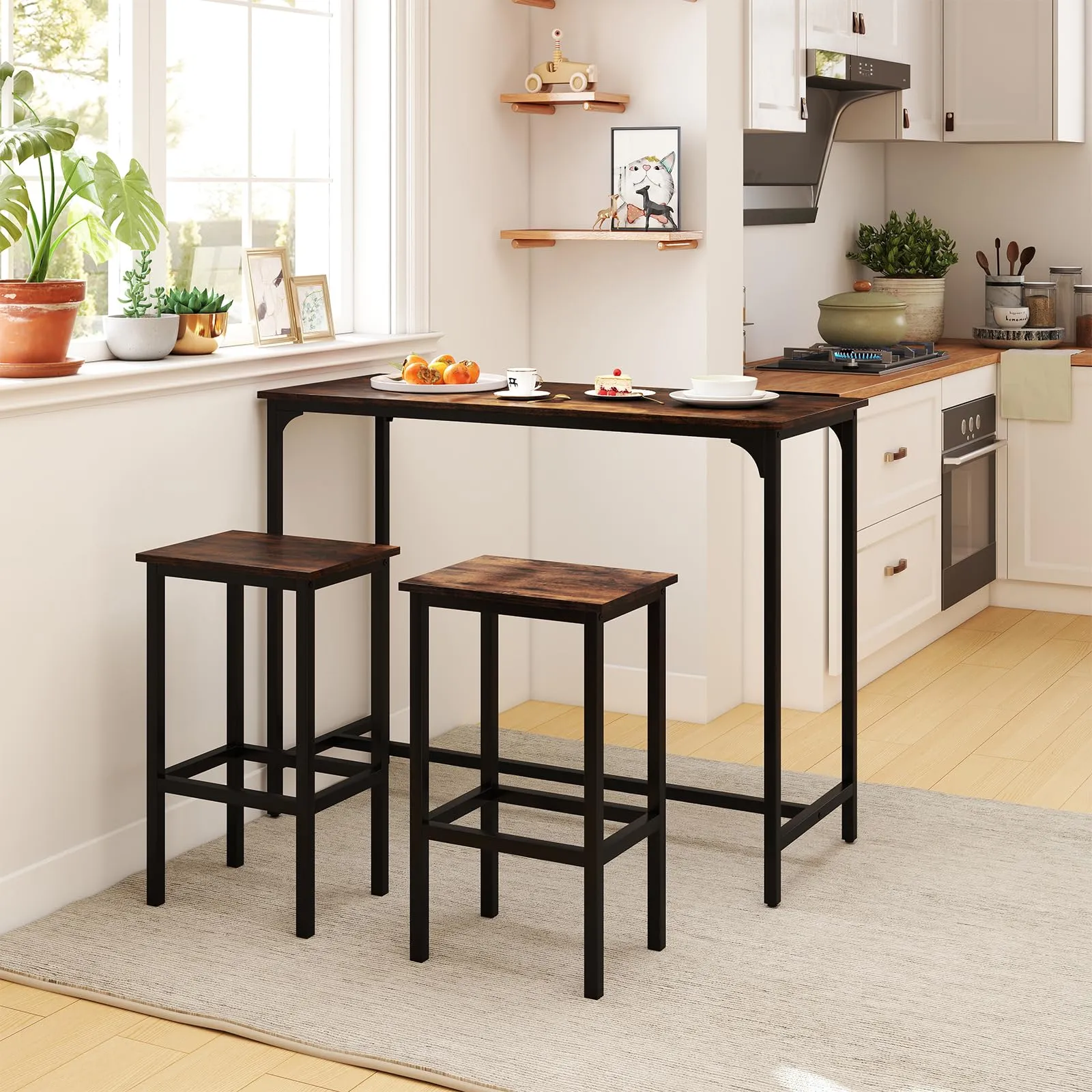 Giantex 47.5" Dining Table Set