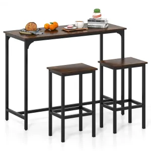 Giantex 47.5" Dining Table Set tablecloth, dining table