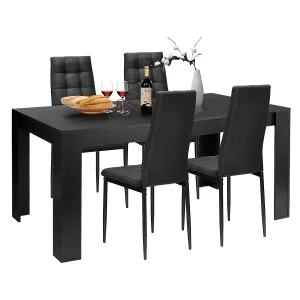 Giantex 5 Piece Dining Table Set tablecloth, dining table