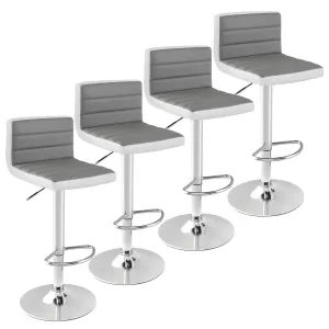 Giantex Bar Stools Set of 4 kitchen barstool, adjustable bar stool