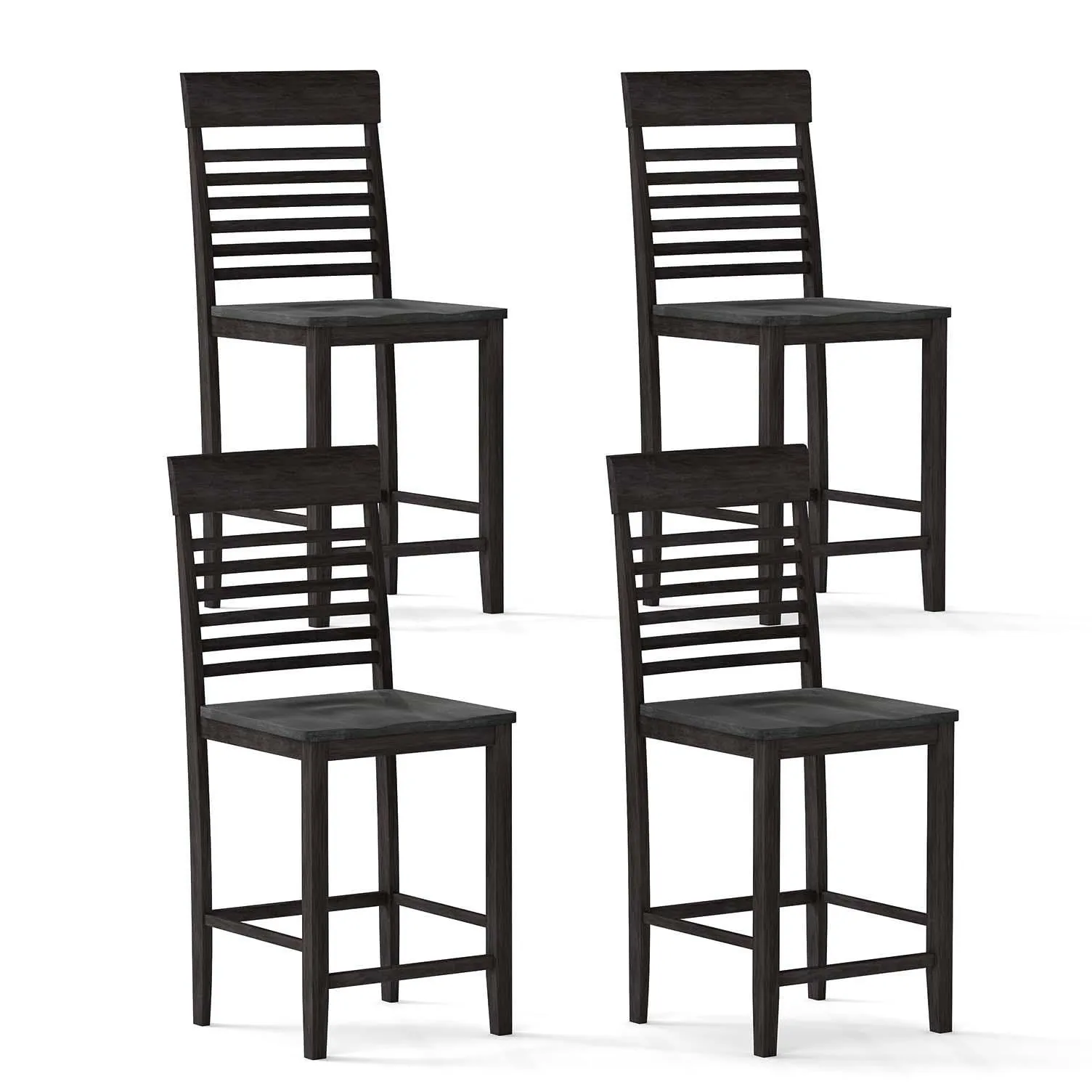 Giantex Counter Height Bar Stools Set of 2/4