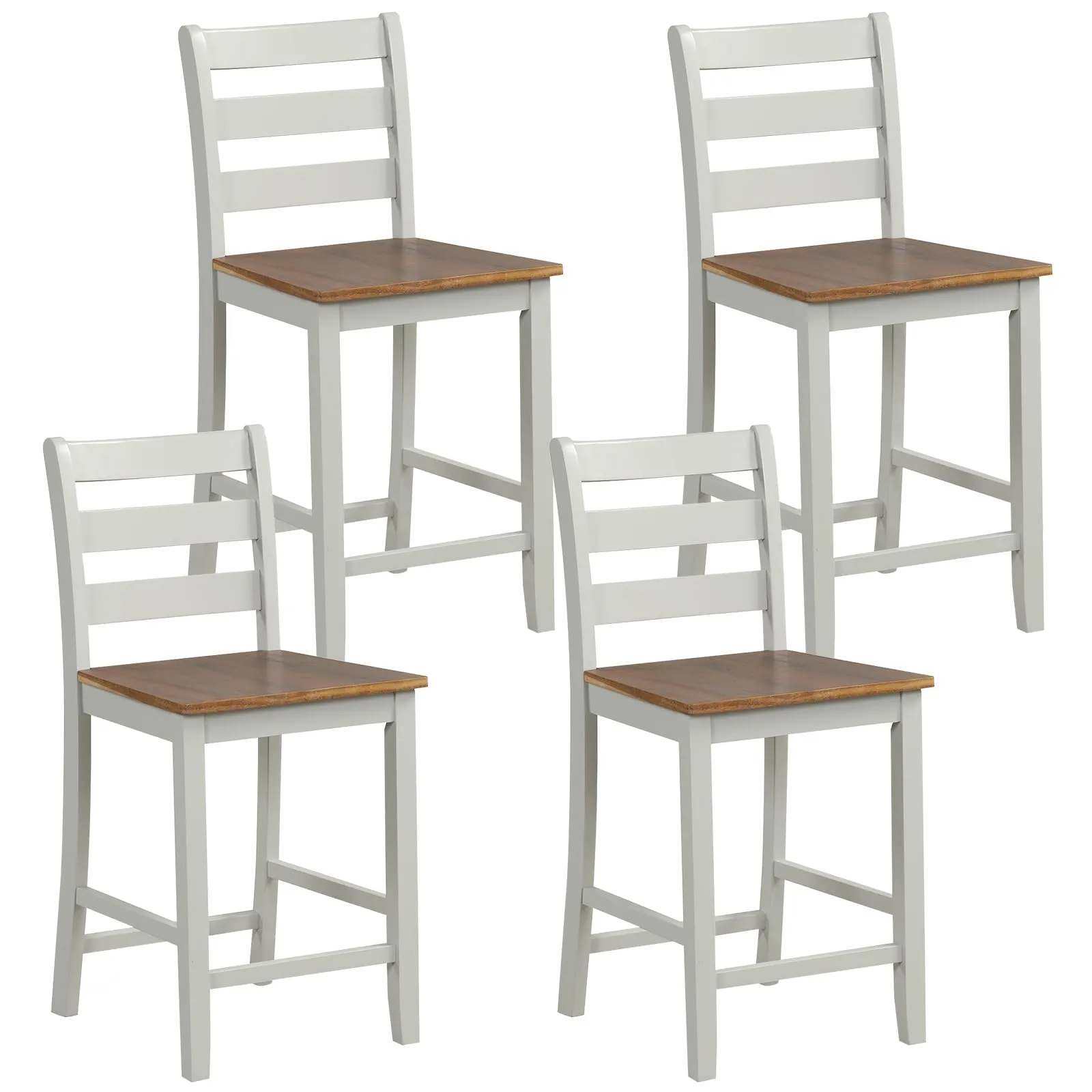 Giantex Counter Height Bar Stools Set