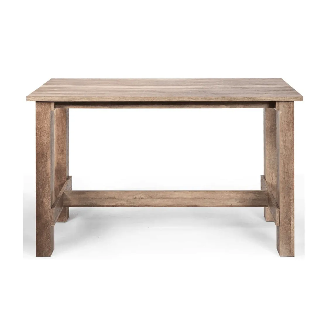 Giantex Counter Height Dining Table, 55" x 25.5" x 35.5" Rectangular Counter Table farmhouse dining table, extendable dining table