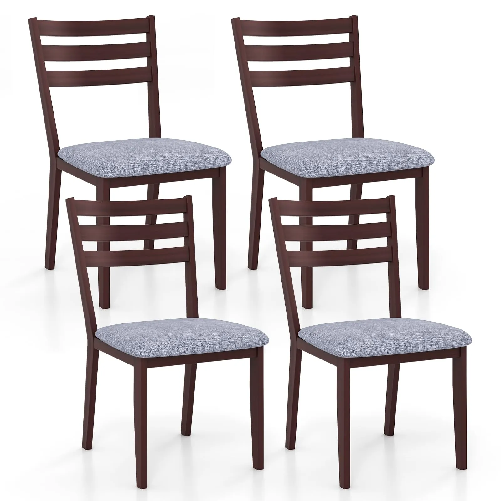 Giantex Dining Chair Set set of dining chairs, wooden chairs