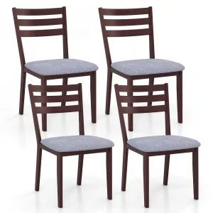 Giantex Dining Chair Set set of dining chairs, wooden chairs