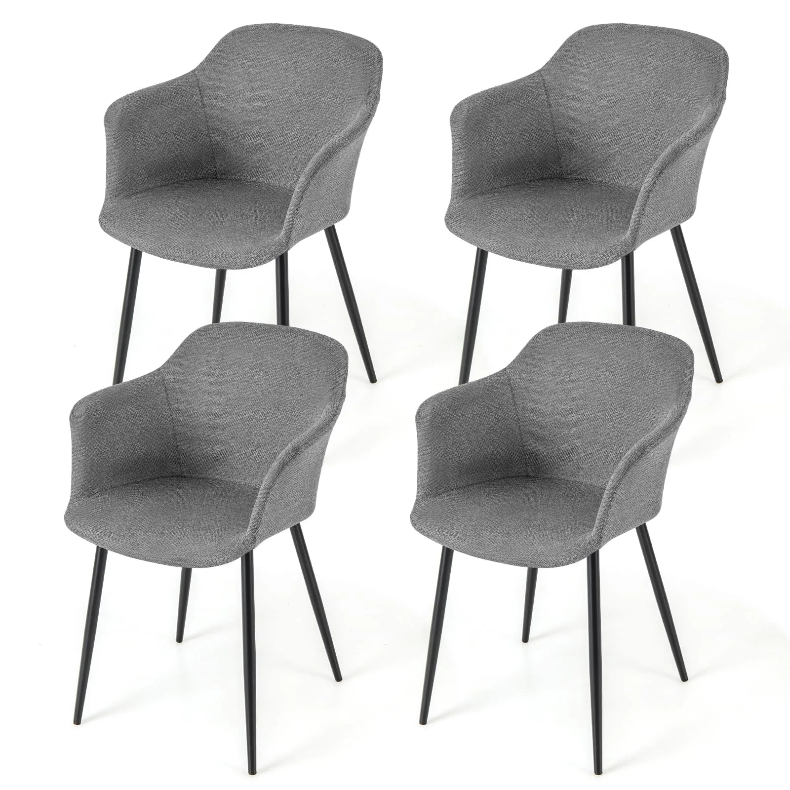 Giantex Dining Chairs Set set of dining chairs, wooden chairs