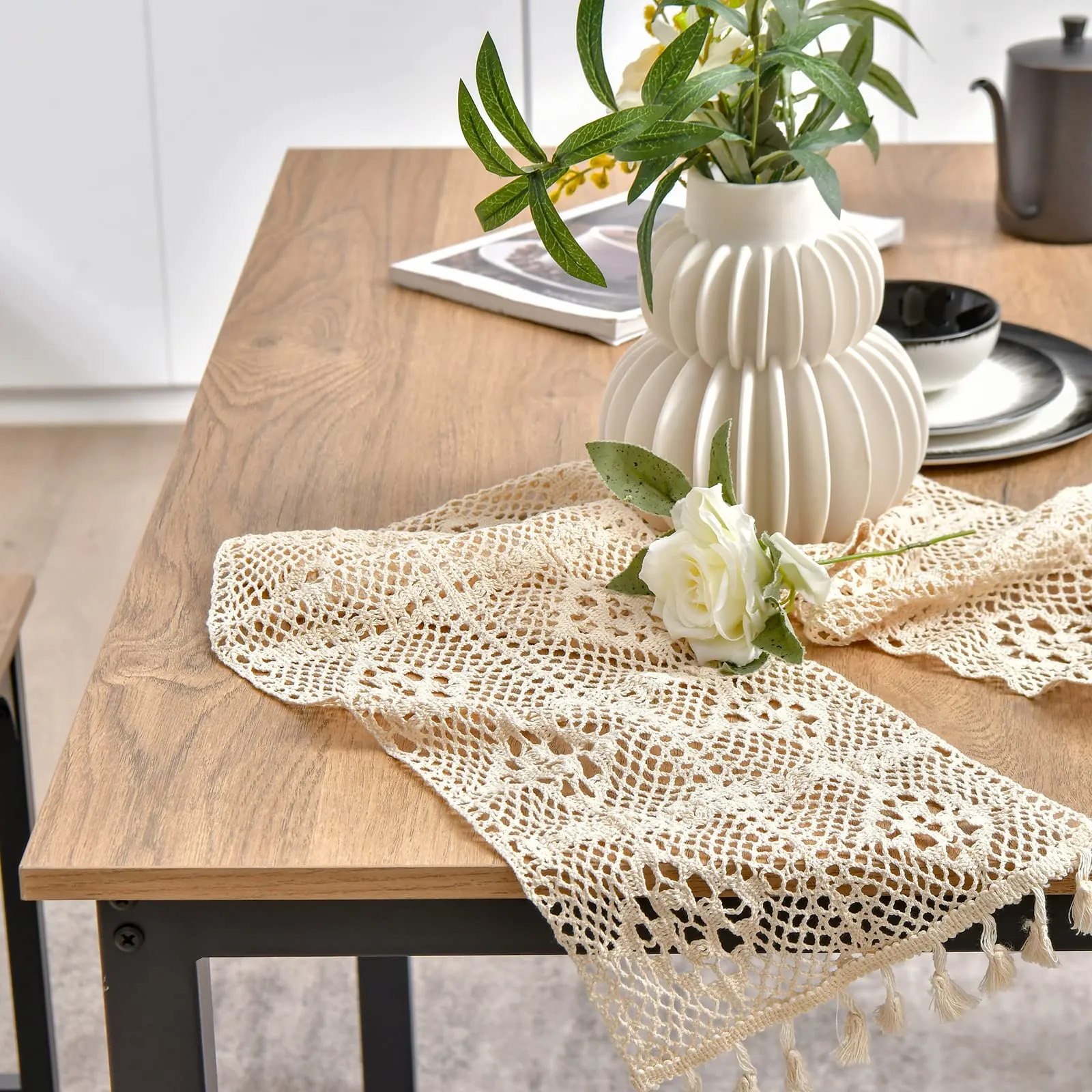 Giantex Dining Table Set for 4, Industrial Kitchen Table Set