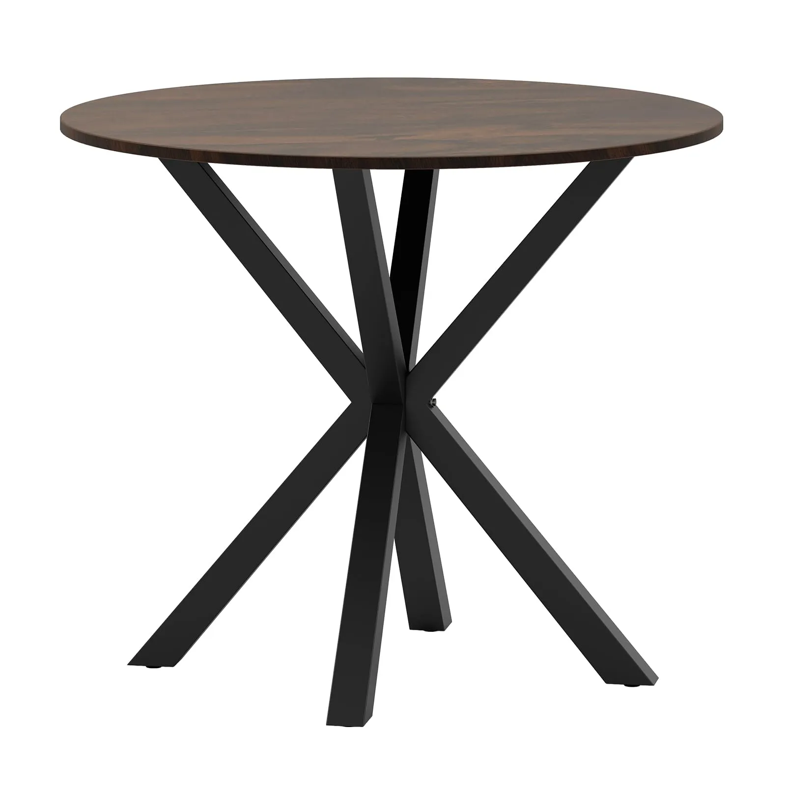 Giantex Farmhouse Kitchen Table with Rubber Wood Legs