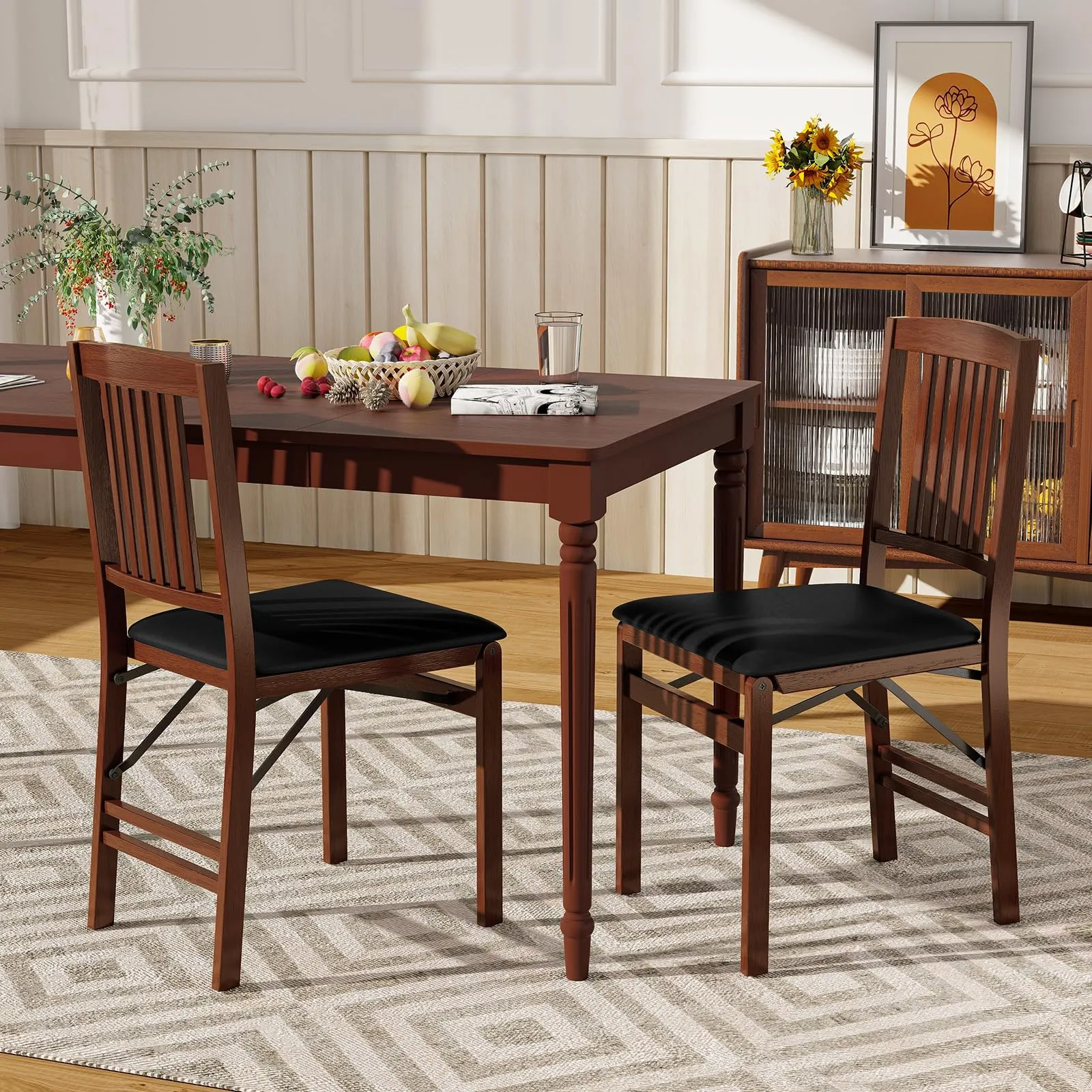 Giantex Folding Dining Chairs Set