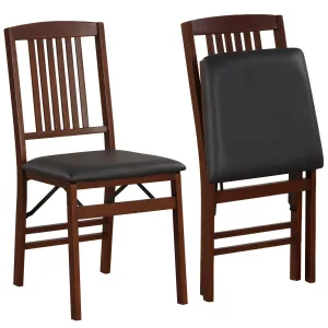 Giantex Folding Dining Chairs Set set of dining chairs, wooden chairs
