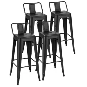 Giantex Metal Bar Stools Set of 4 for Kitchen Island kitchen barstool, adjustable bar stool