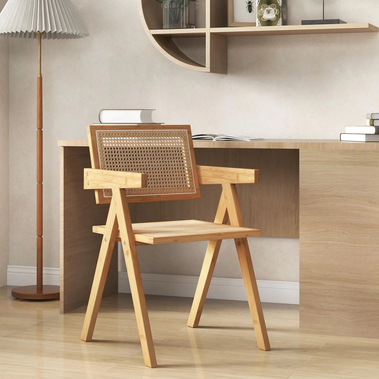Giantex Rattan Accent Chair Set of 2