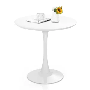 Giantex Round Dining Table farmhouse dining table, extendable dining table