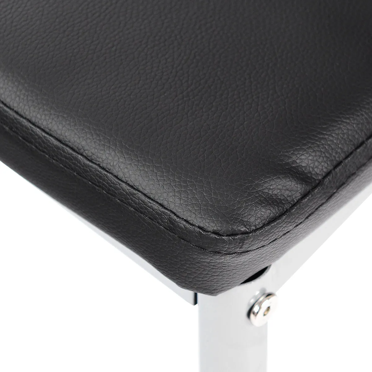 Giantex Set of 4 PU Leather Dining Side Chairs with Padded Seat Foot Cap
