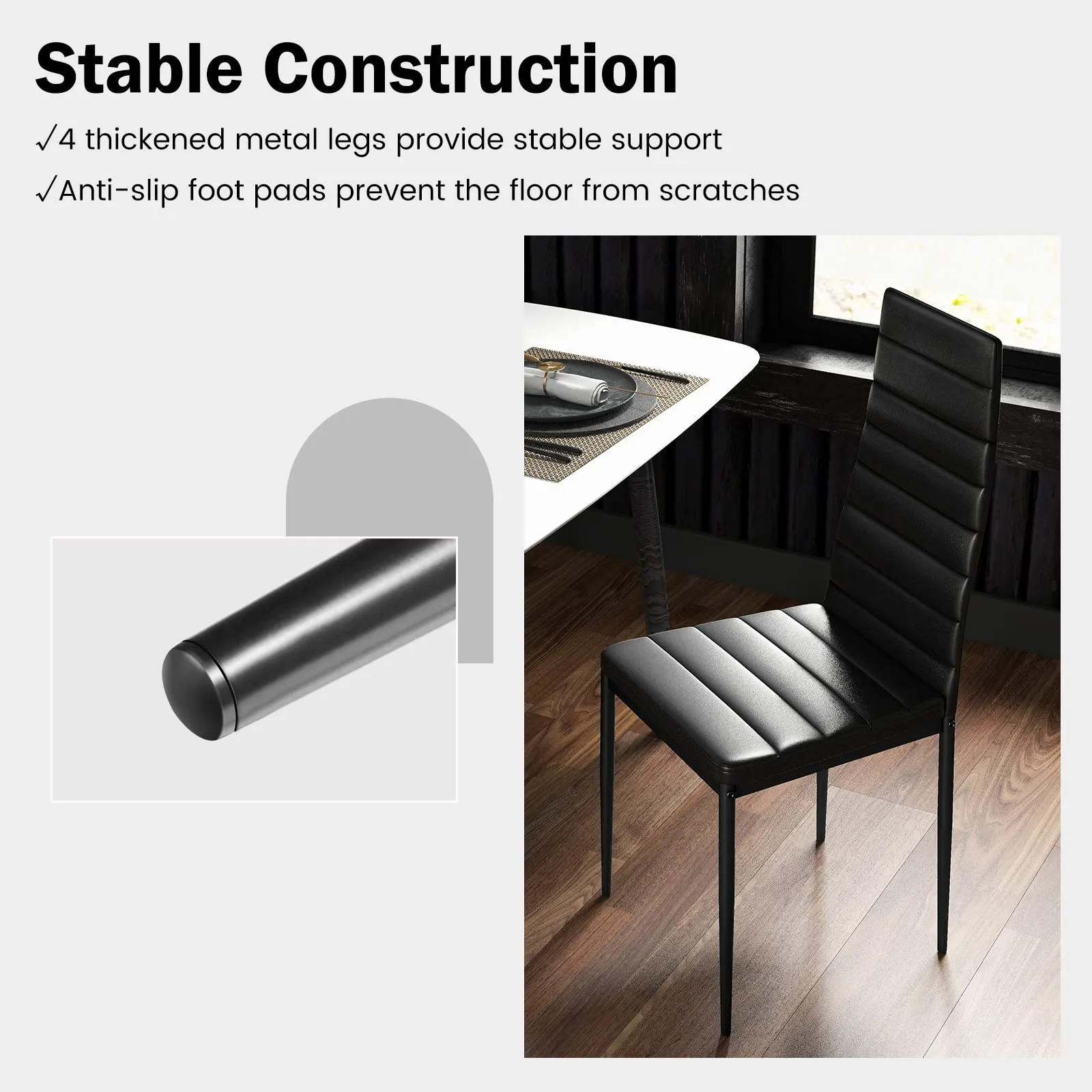 Giantex Set of 6 Dining Chairs