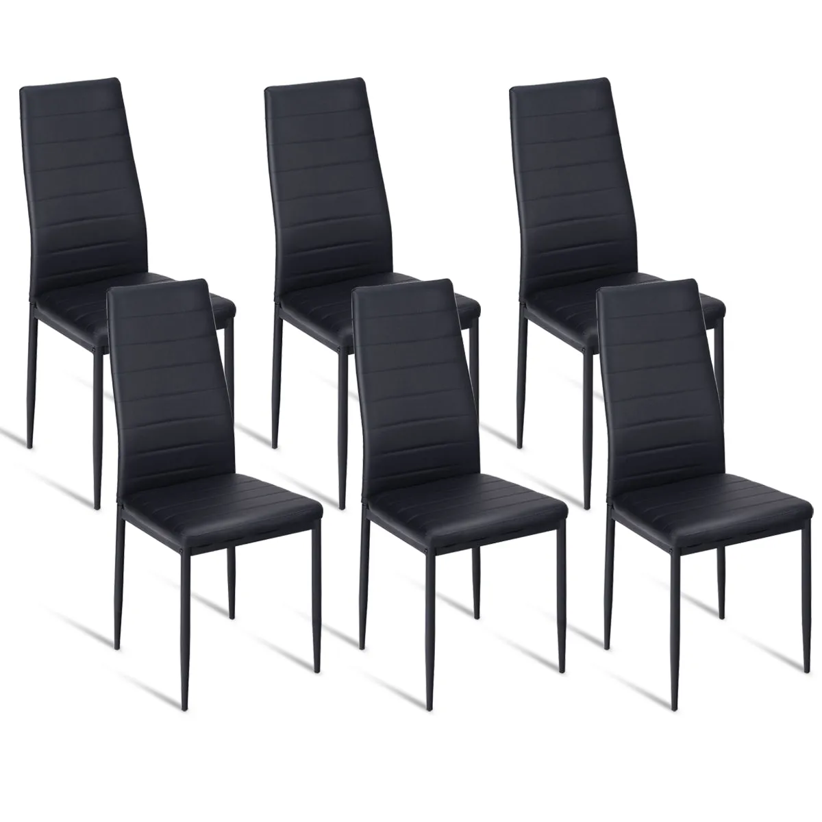 Giantex Set of 6 Dining Chairs set of dining chairs, wooden chairs