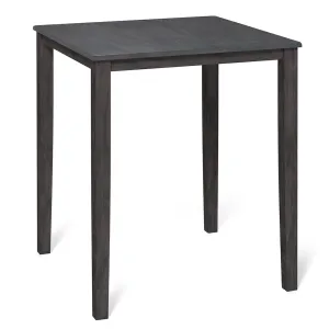 Giantex Square Dining Table with Solid Wood Frame farmhouse dining table, extendable dining table