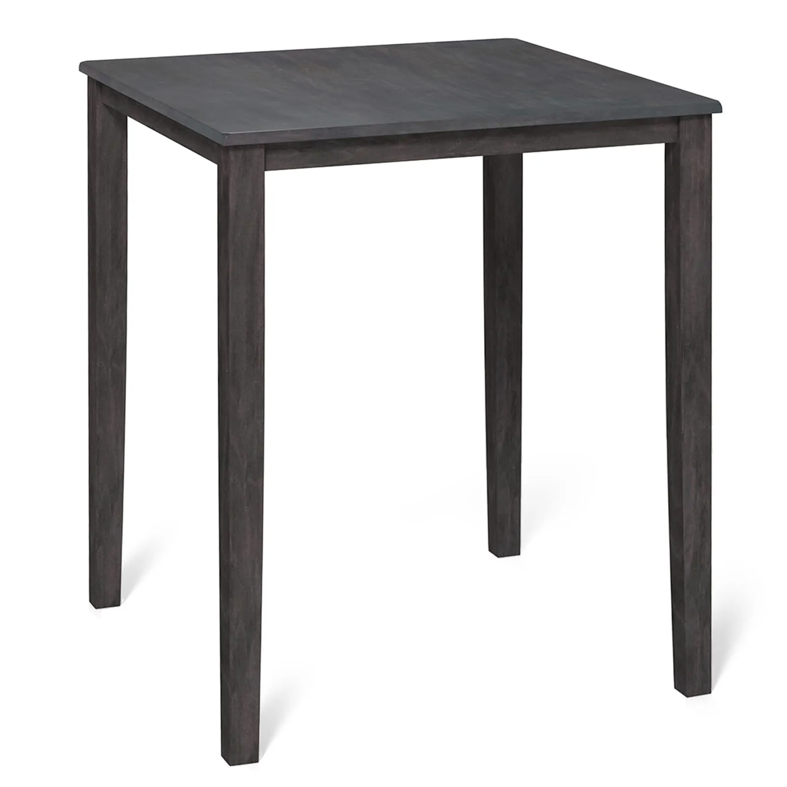 Giantex Square Dining Table with Solid Wood Frame farmhouse dining table, extendable dining table