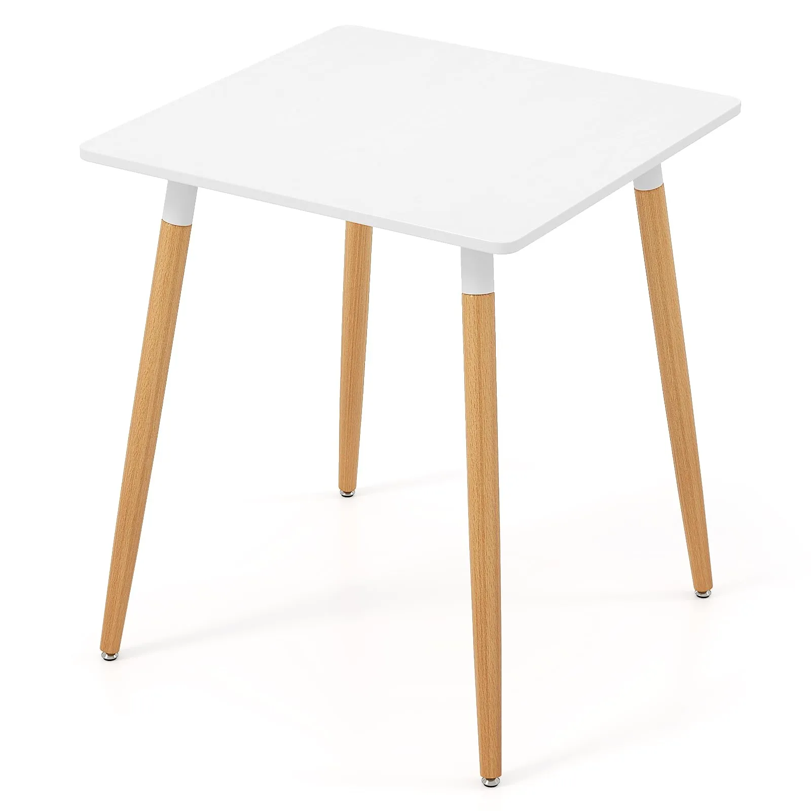 Giantex Square Dining Table farmhouse dining table, extendable dining table