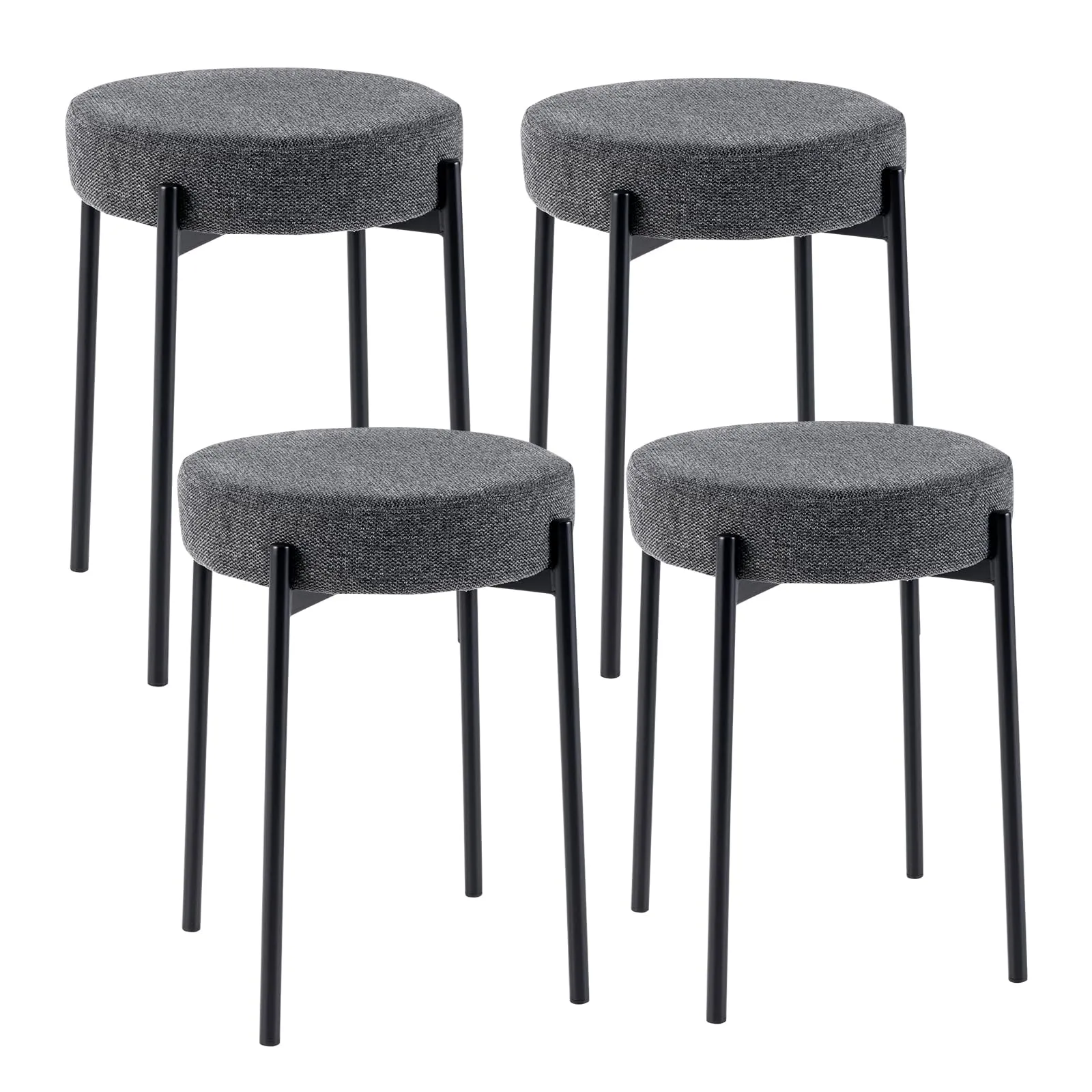 Giantex Stackable Stools Set of 4