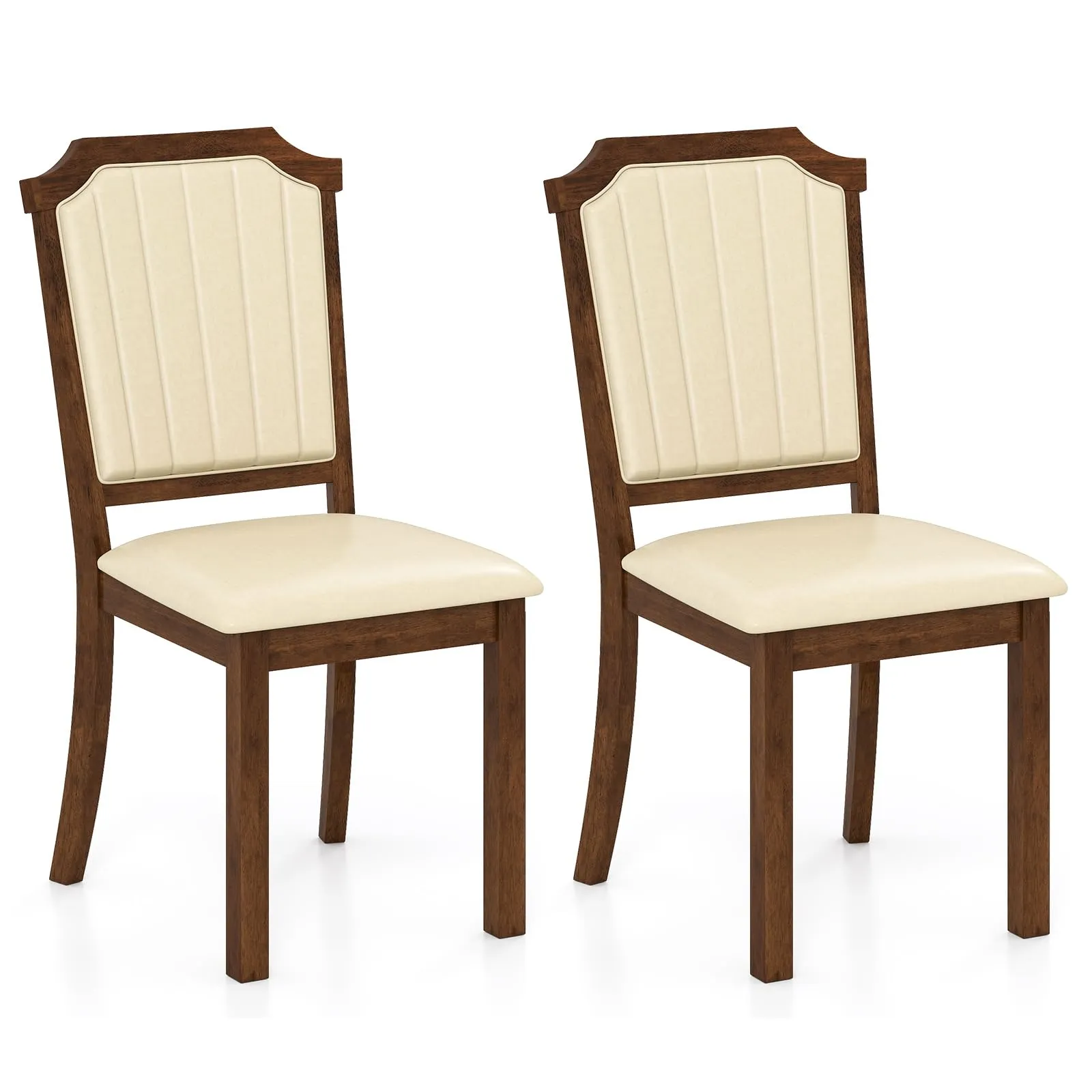 Giantex Upholstered Dining Chairs Set of 2/4