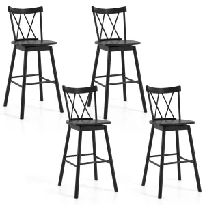Giantex Windsor Bar Stools Set of 2/4(29"/24") kitchen barstool, adjustable bar stool