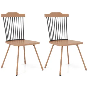 Giantex Windsor Dining Chairs set of dining chairs, wooden chairs
