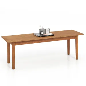 Giantex Wood Dining Bench, Entryway Bench w/Solid Rubber Wood Legs, 660 LBS Weight Capacity set of dining chairs, wooden chairs