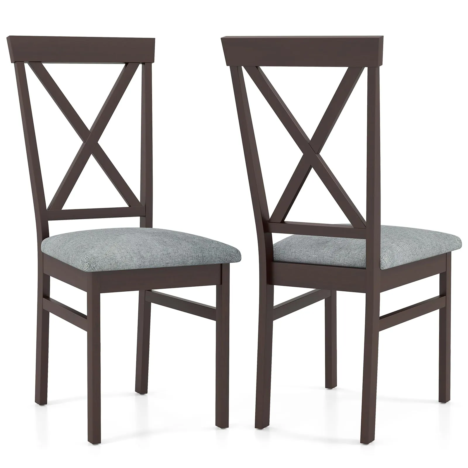 Giantex Wooden Dining Chairs Set for Dining Room Living Room