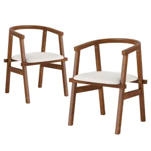 Giantex Wooden Dining Chairs Set of 2/4 set of dining chairs, wooden chairs
