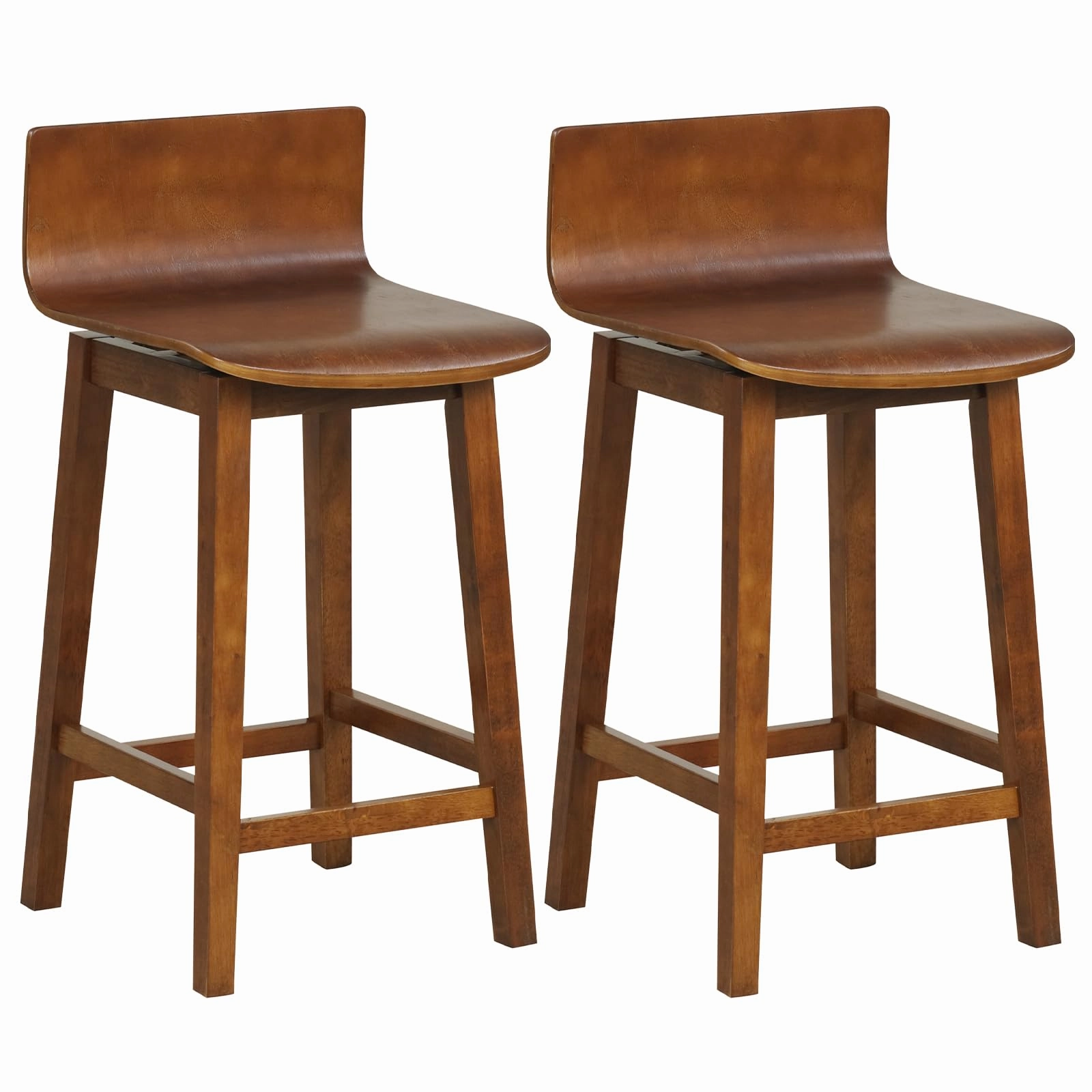 Giantex 24.5" Swivel Bar Stools Set of 2/4