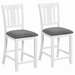 Giantex 24 Inch Modern Counter Height Stools with Footrest kitchen barstool, adjustable bar stool