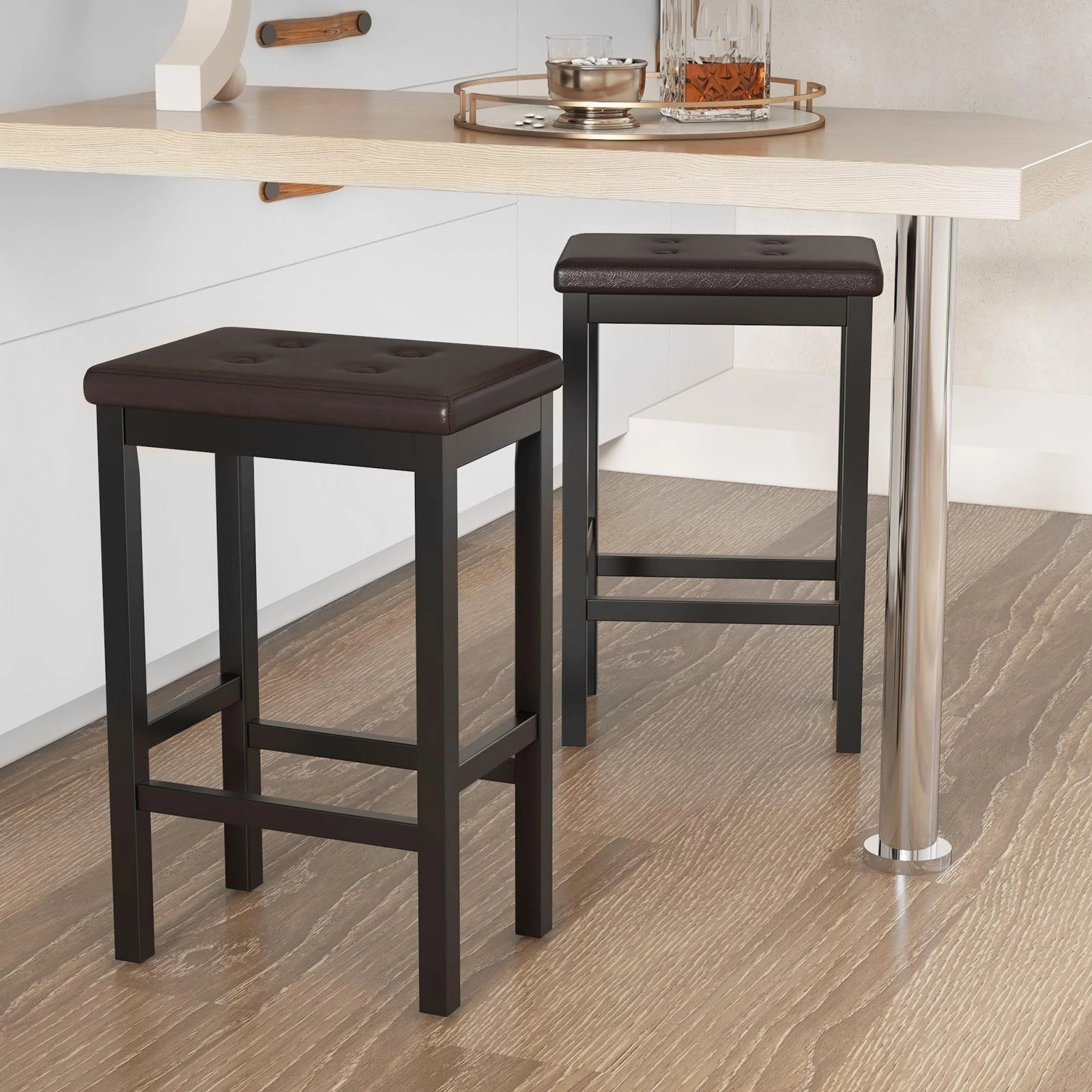 Giantex 24" Bar Stools Set