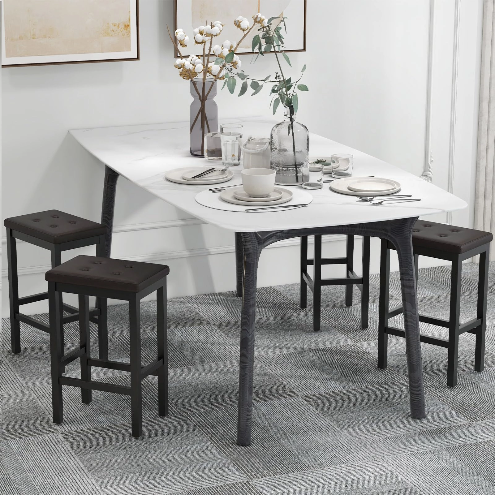 Giantex 24" Bar Stools Set