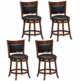 Giantex 25" Bar Stools Set of 4 kitchen barstool, adjustable bar stool