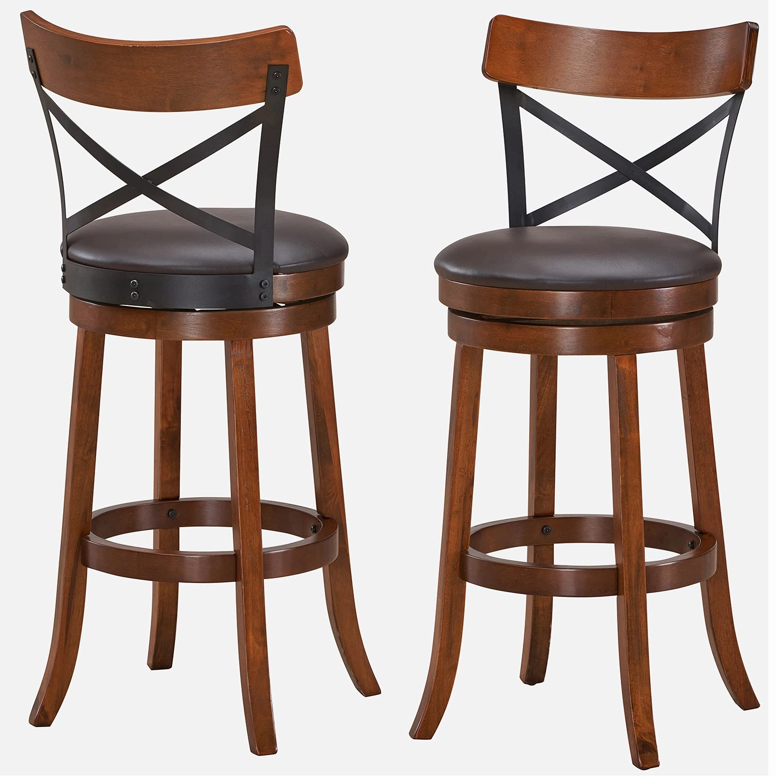 Giantex 25Height Kitchen Counter Bar Stools for Kitchen Island, Pub, and Restaurant