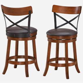 Giantex 25Height Kitchen Counter Bar Stools for Kitchen Island, Pub, and Restaurant kitchen barstool, adjustable bar stool