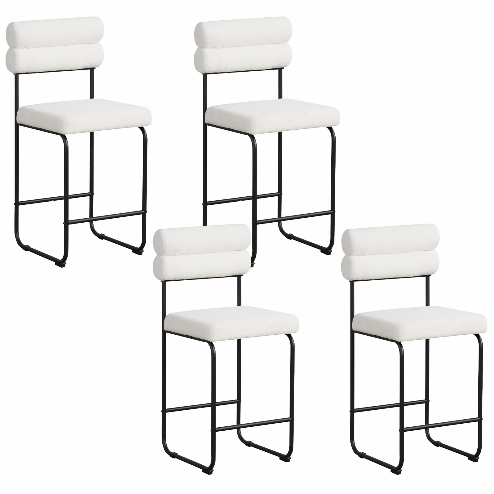 Giantex 26" Counter Height Bar Stools Set of 2/4