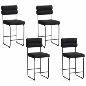 Giantex 26" Counter Height Bar Stools Set of 2/4 kitchen barstool, adjustable bar stool