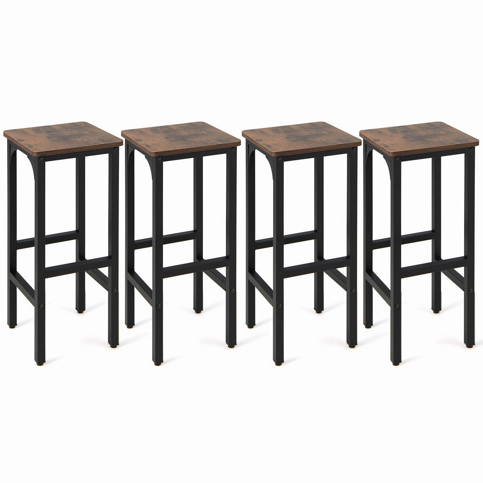 Giantex 28" Counter Height Bar Stools Set of 4 kitchen barstool, adjustable bar stool