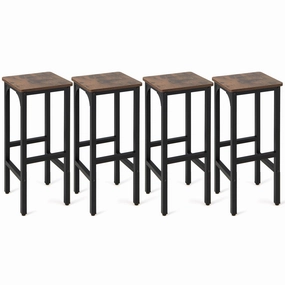 Giantex 28" Counter Height Bar Stools Set of 4 kitchen barstool, adjustable bar stool