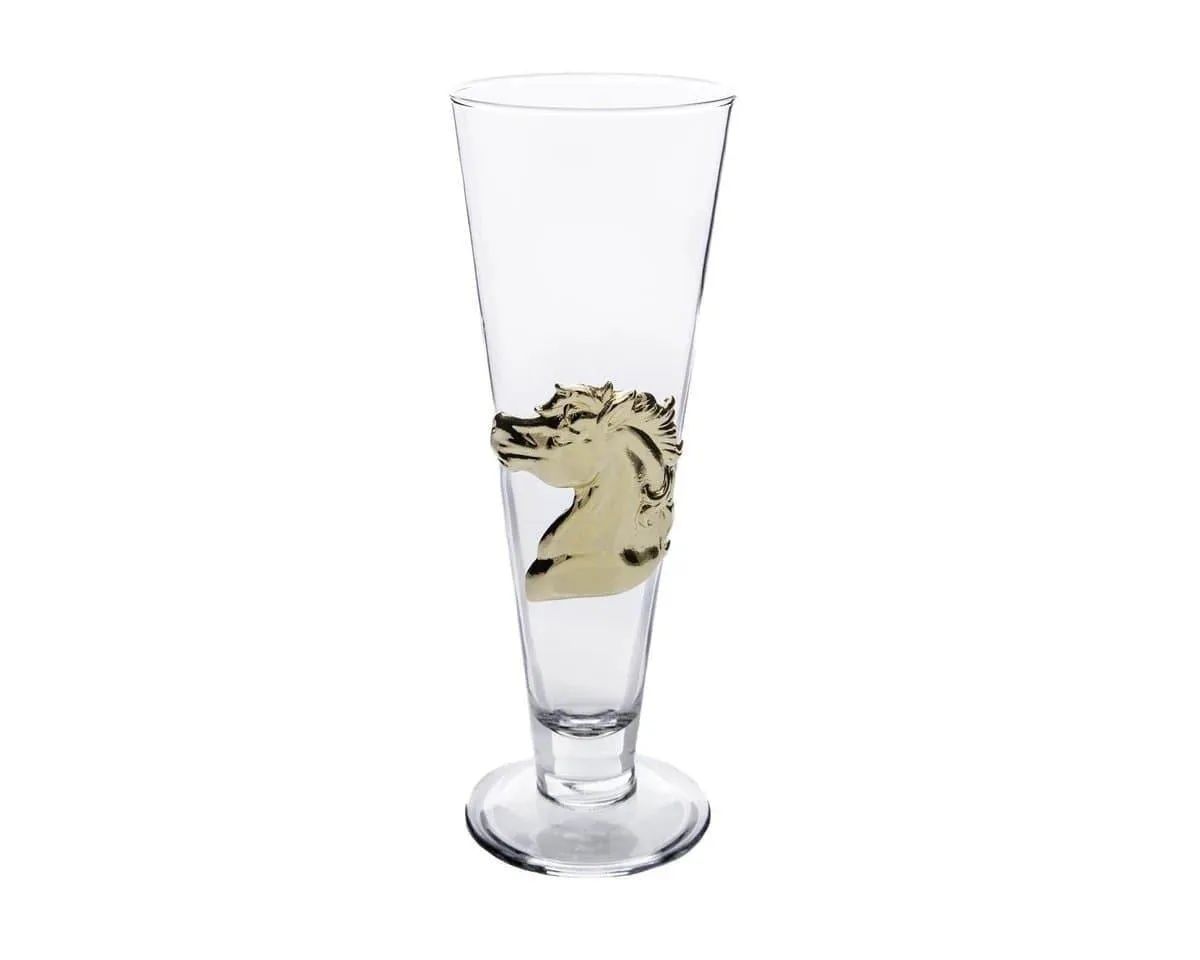 Gold Plated Stallion Pilsner Set