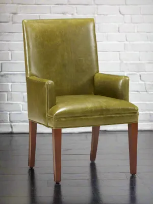 Gourmet Marsh Leather Dining Chair gaming chair, computer chair