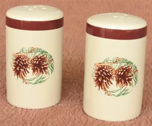Green Pines Salt & Pepper Shakers toilet seat cover, slow close seat