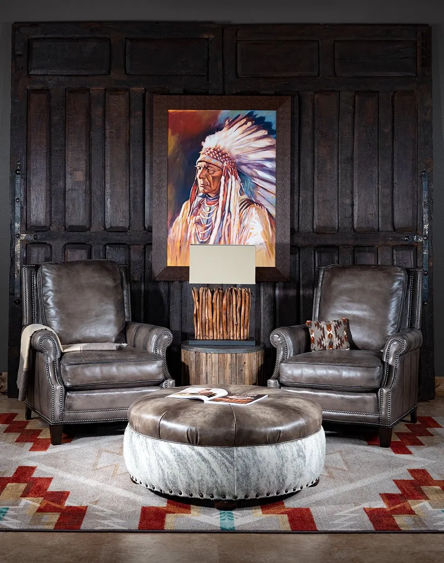 Greyson Brindle Ottoman