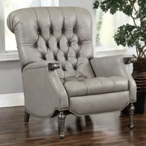 Greyson Tufted Leather Recliner gaming chair, computer chair