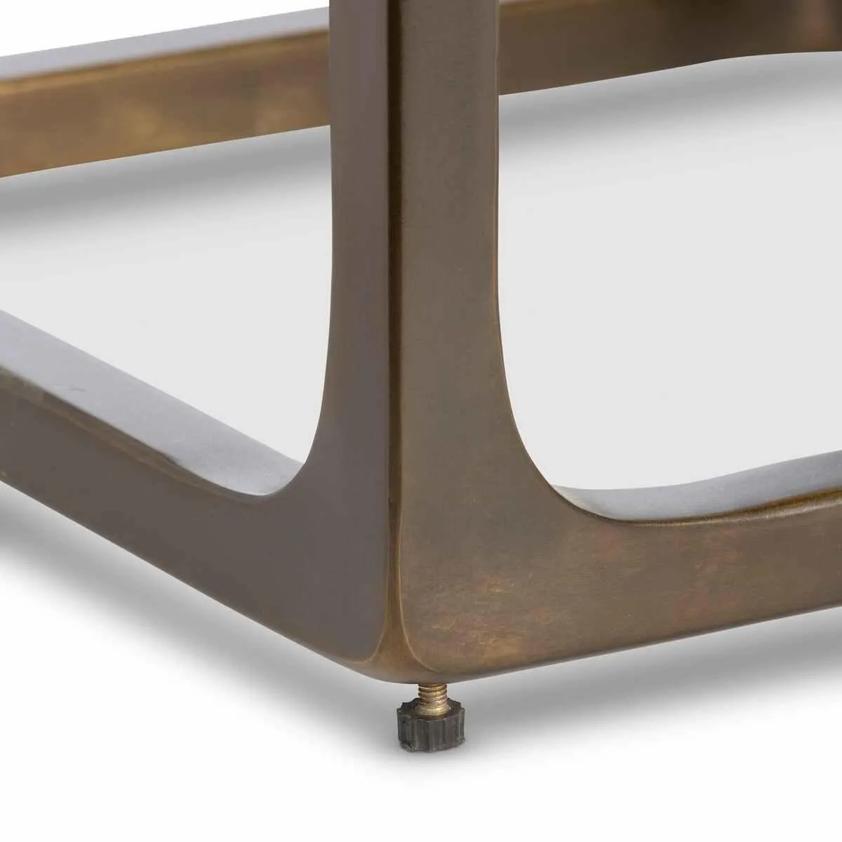 Gris Grey Cowhide Barstool