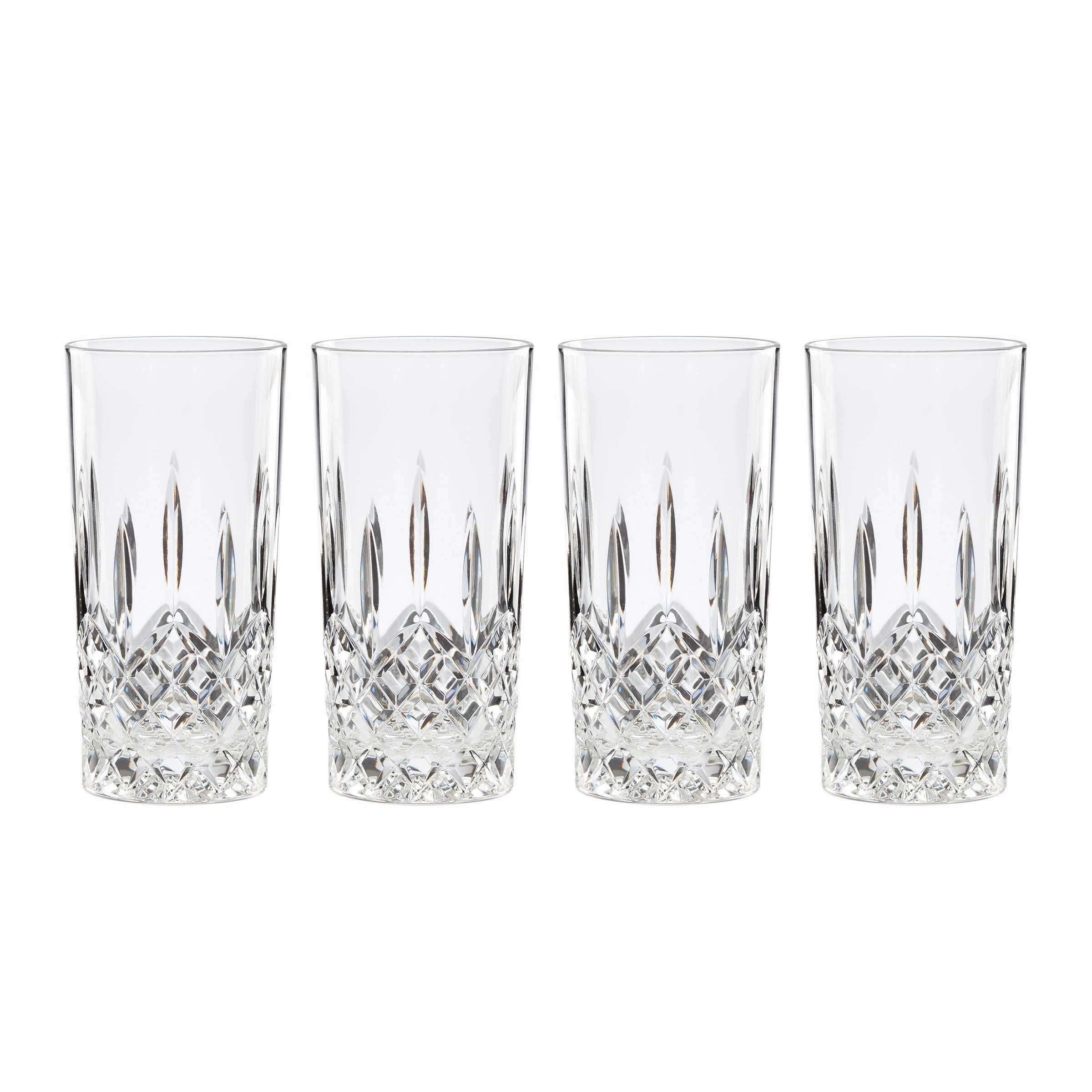 Hamilton Crystal Highball Glasses - Set Of 4