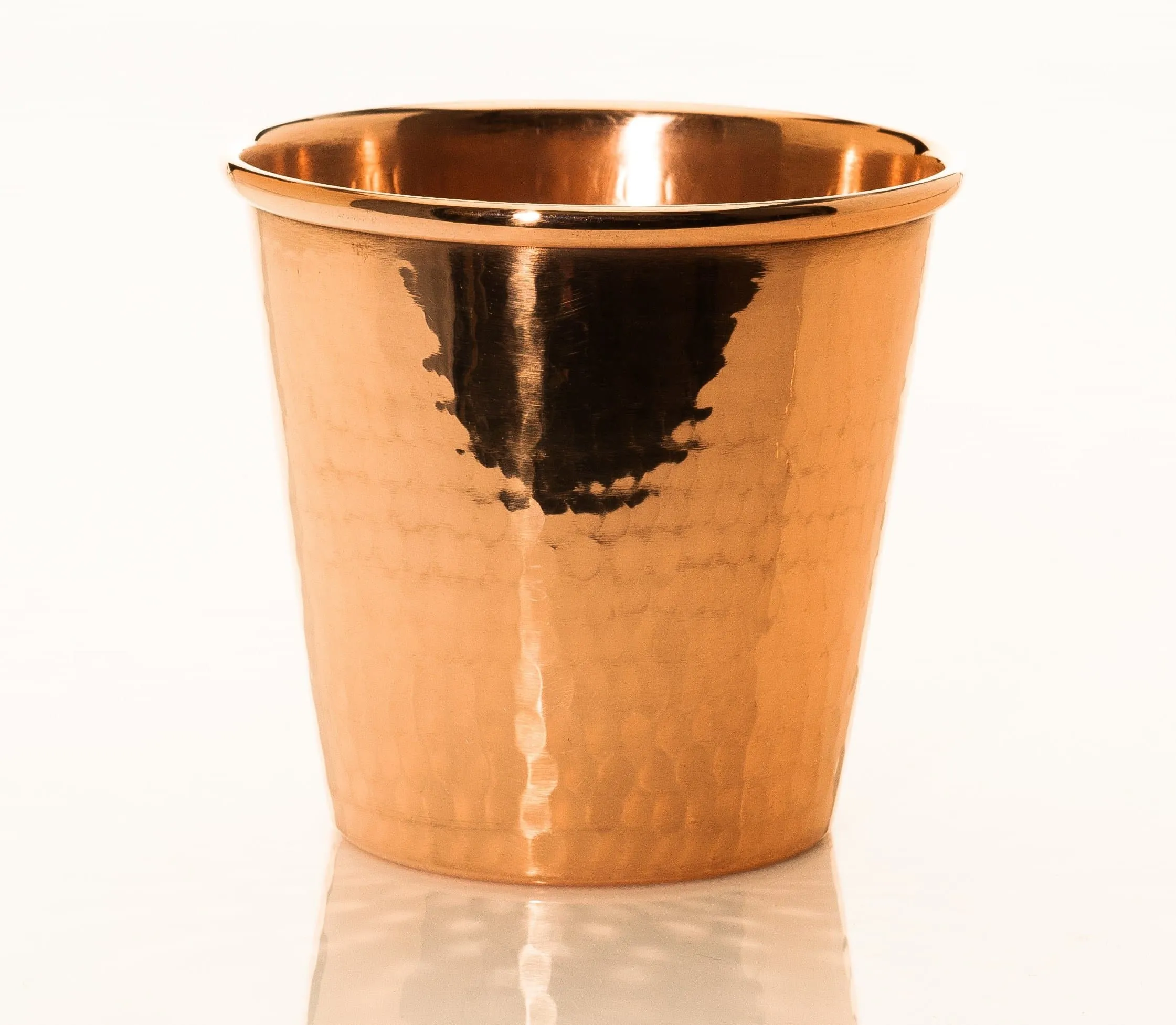 Hammered Copper Cocktail Cups - 2 Sizes